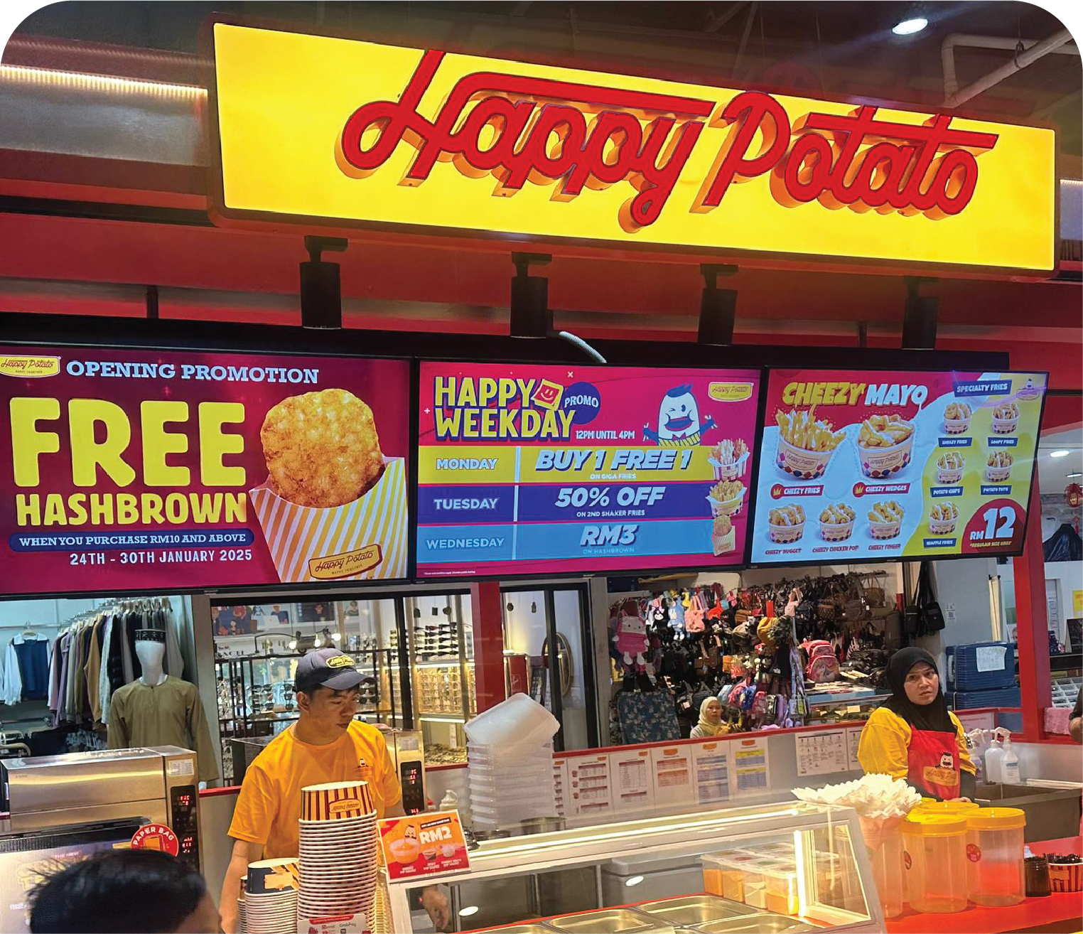 Happy Potato Kiosk