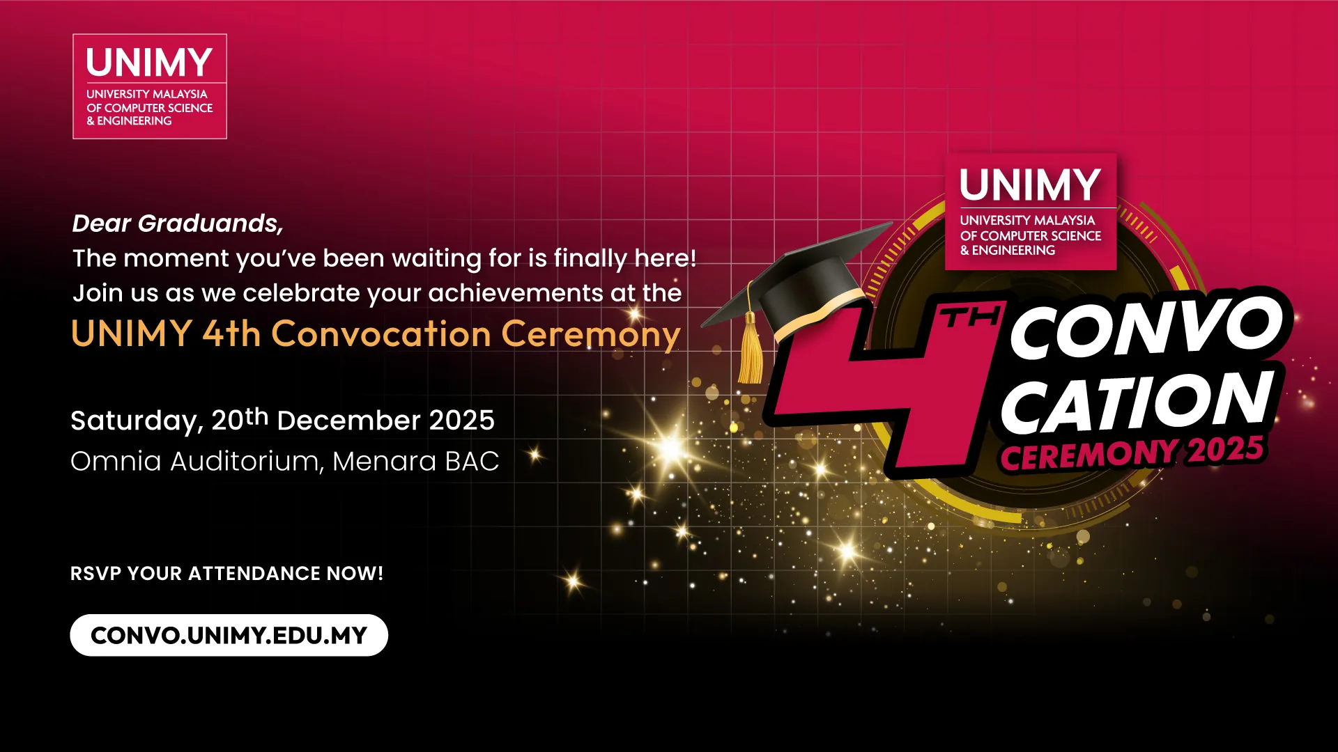 UNIMY 4th Convocation Ceremony 2025
