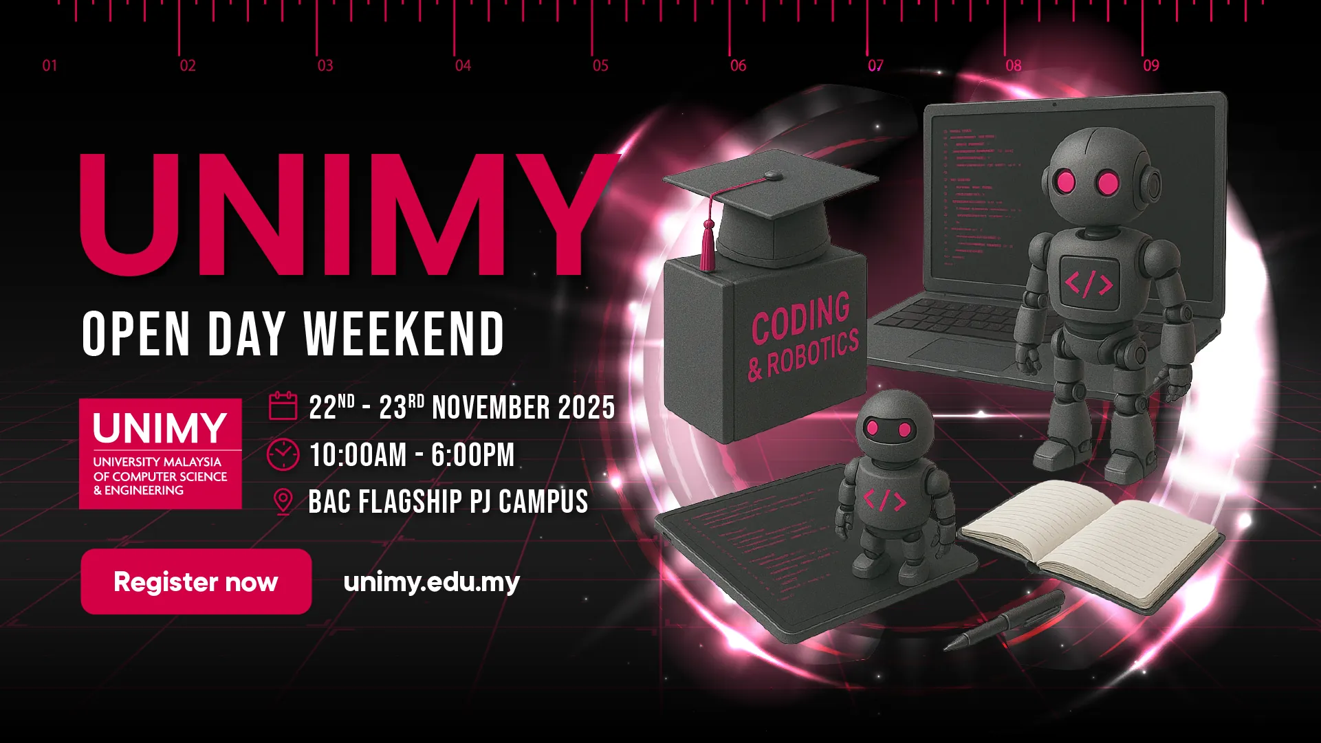 UNIMY's Open Day Weekend