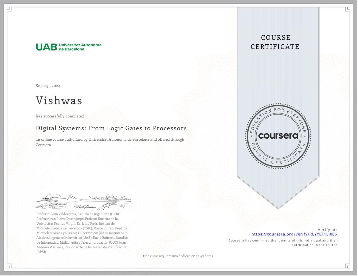 Industry Projects and Certifications