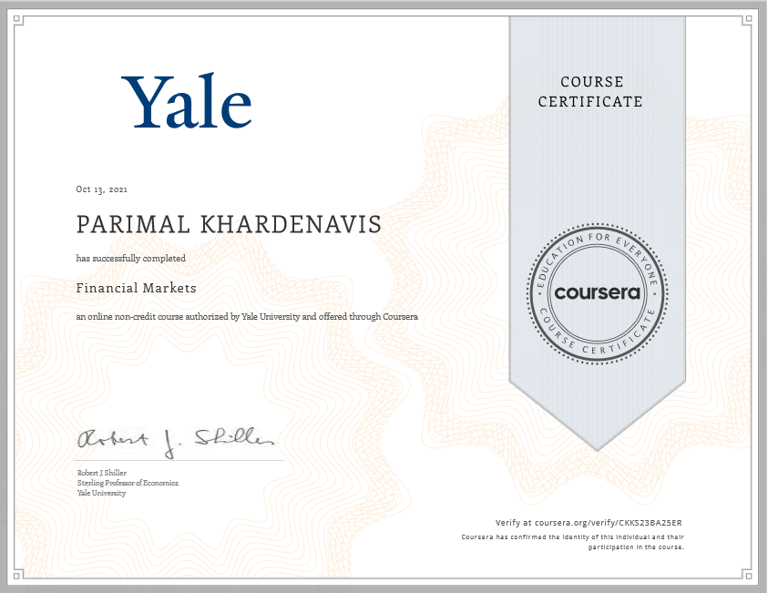 Industry Projects and Certifications