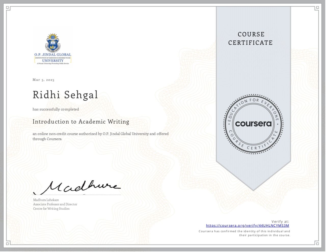 Microcredentials