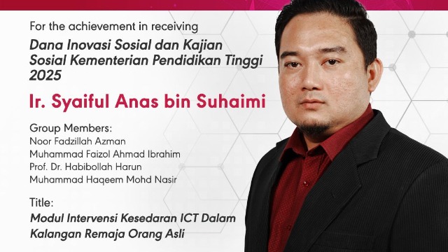 UNIMY Awarded KPT Grant to Empower Orang Asli Youth Through ICT Education 
