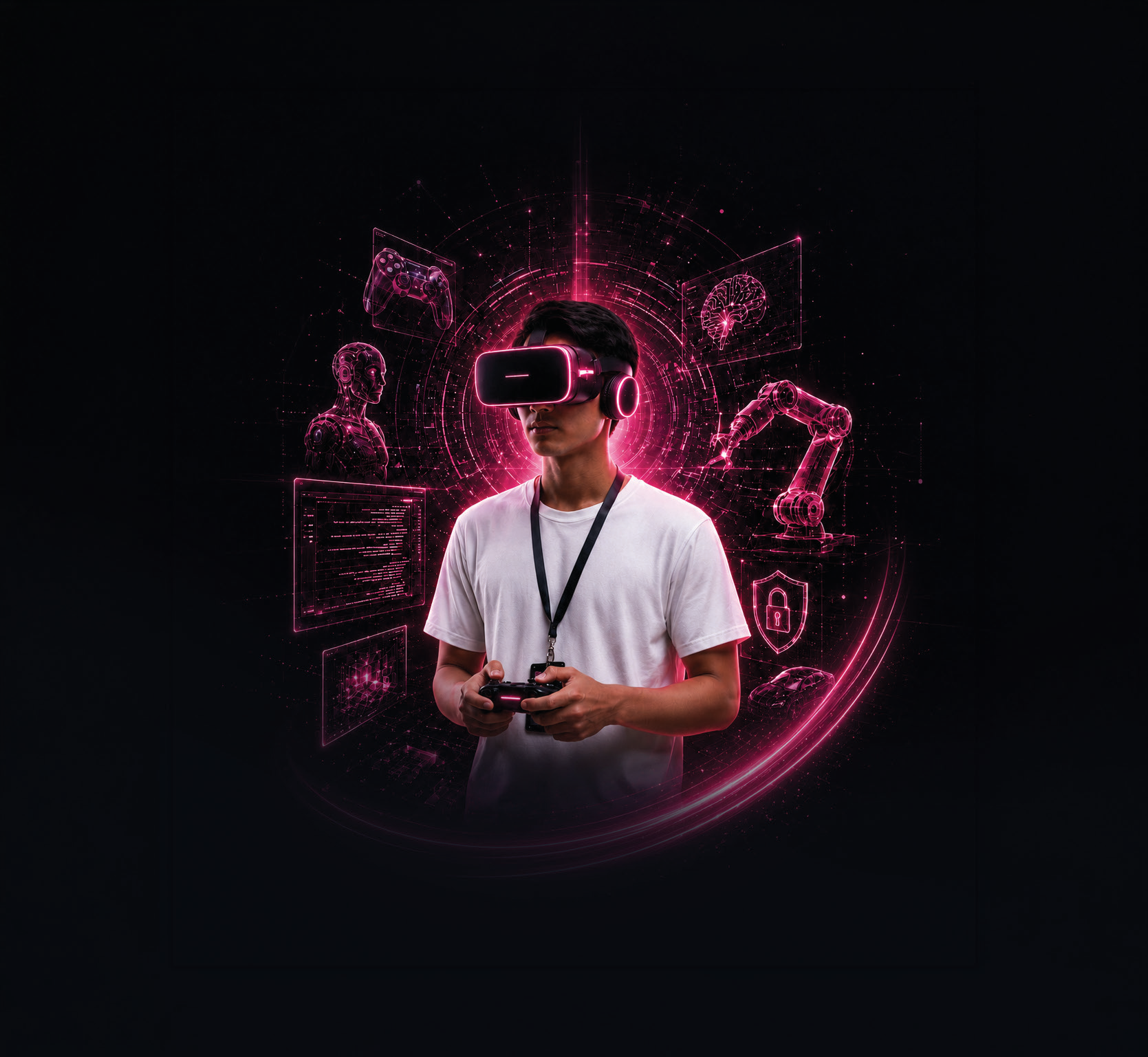 UNIMY student using immersive technology