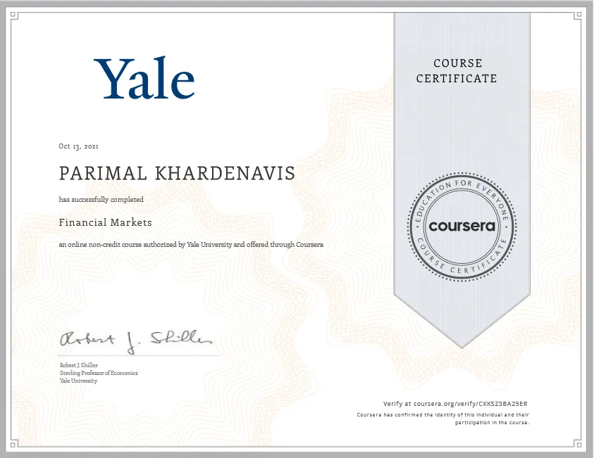 Industry Projects and Certifications