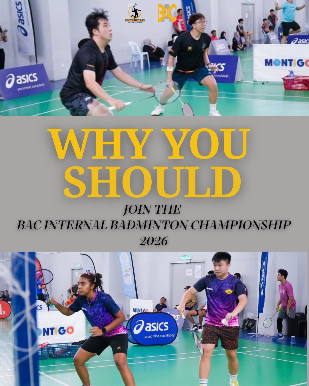 BAC Internal Badminton Championship 2026